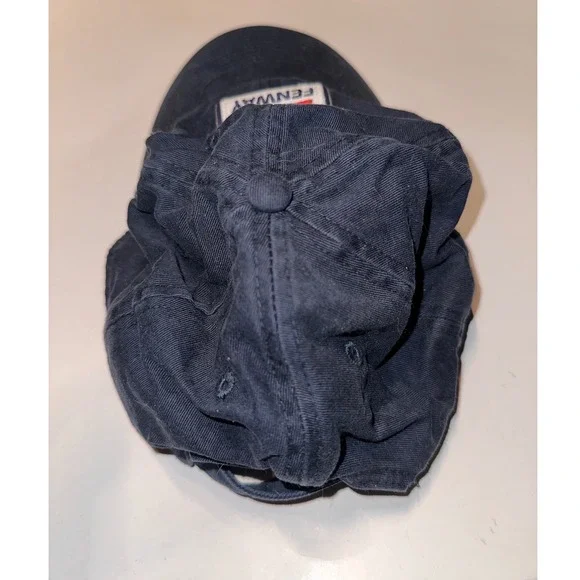 KC Caps Fenway Park Boston Baseball Hat Navy Blue Cotton Adjustable Strapback - Picture 2 of 5